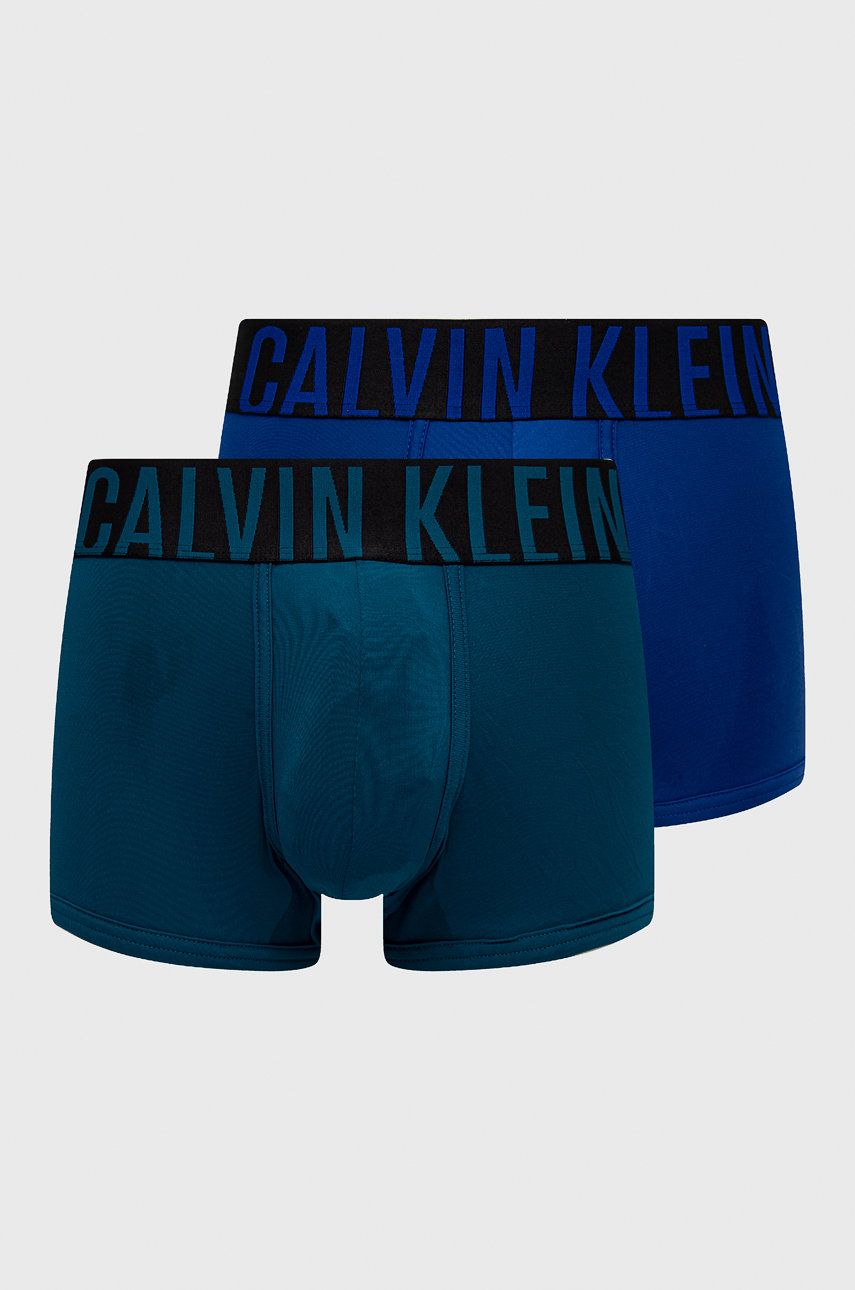 Calvin Klein Underwear Bokserki (2-pack) męskie kolor granatowy