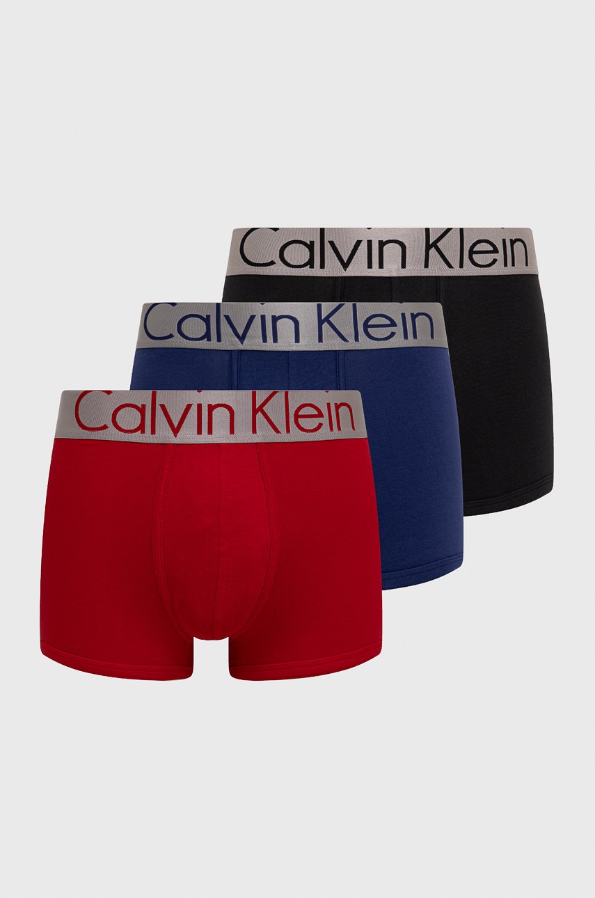 

Calvin Klein Underwear - Боксерки (3 чифта), Червен