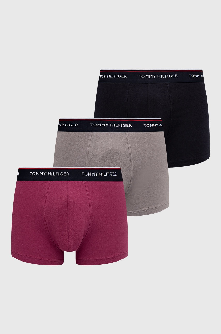 

Боксерки Tommy Hilfiger мъжки в черно, Розов