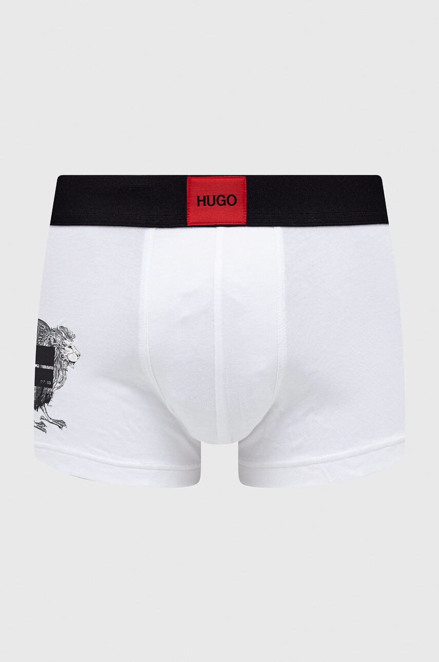 Hugo boxeri bărbați, culoarea alb
