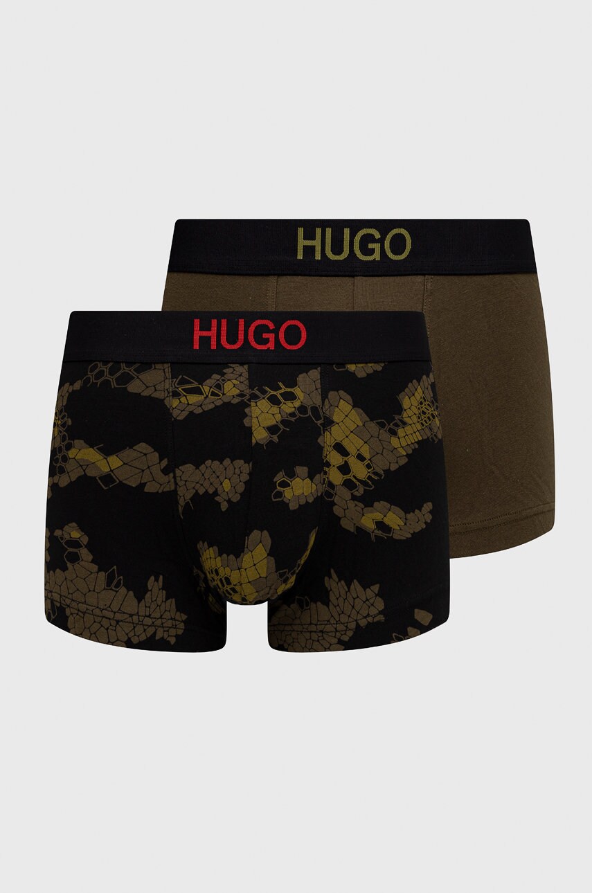 

Боксерки Hugo мъжки в зелено, Зелен