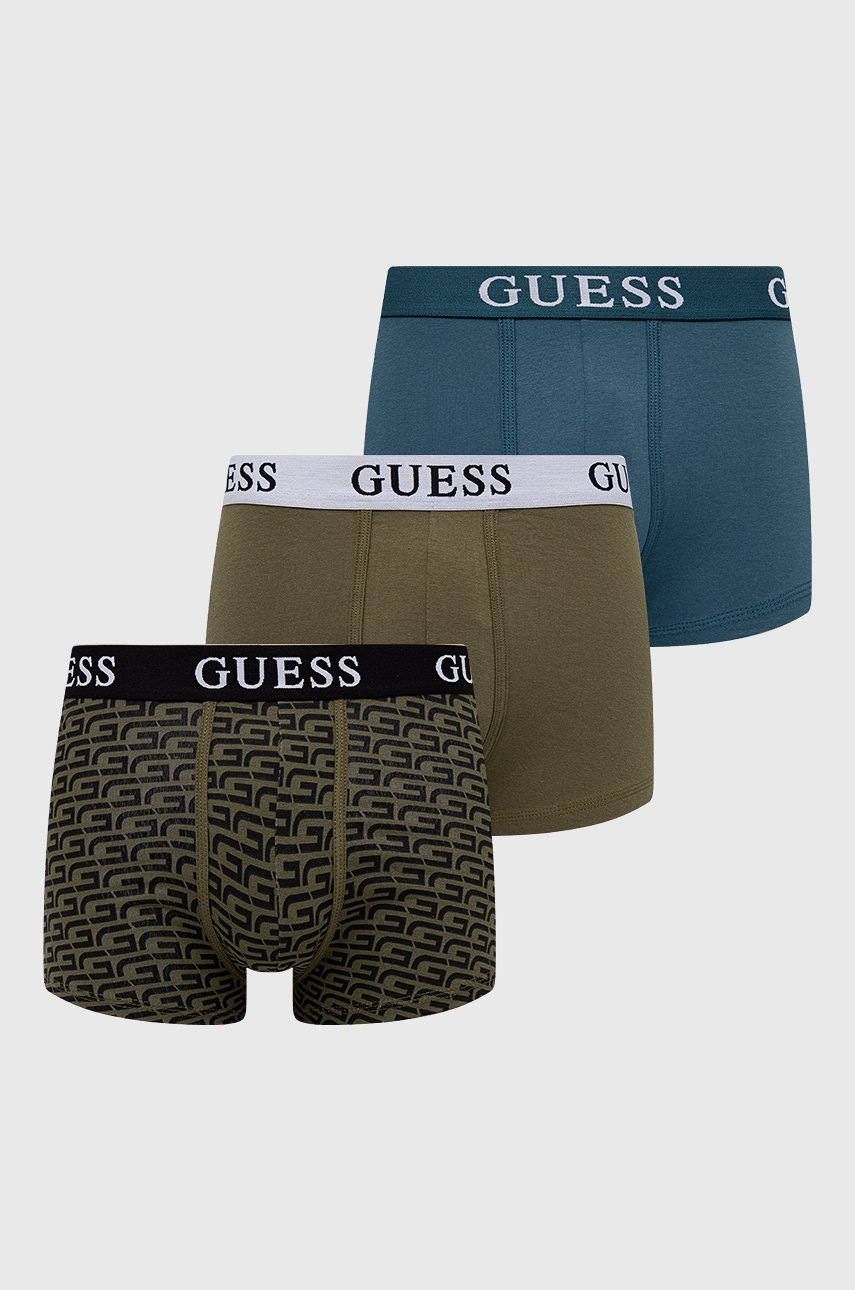 

Боксерки Guess мъжки в черно, Черен