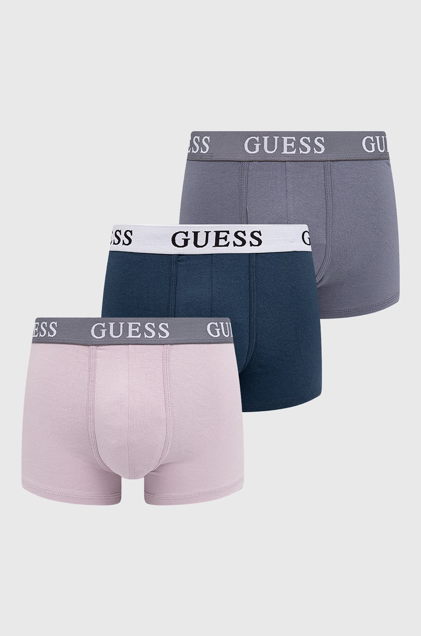 

Боксерки Guess мъжки в розово, Виолетов