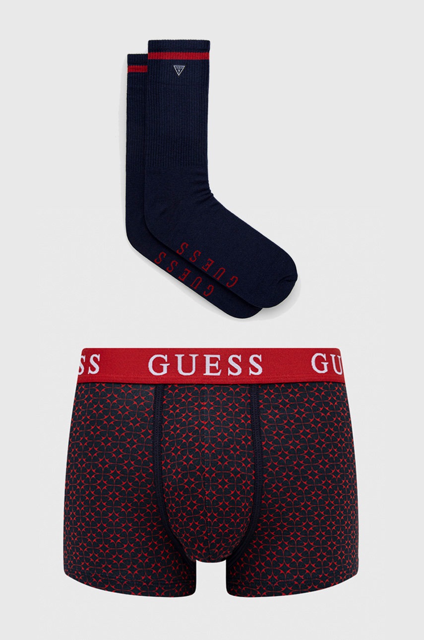 

Боксерки и чорапи Guess мъжки, Син