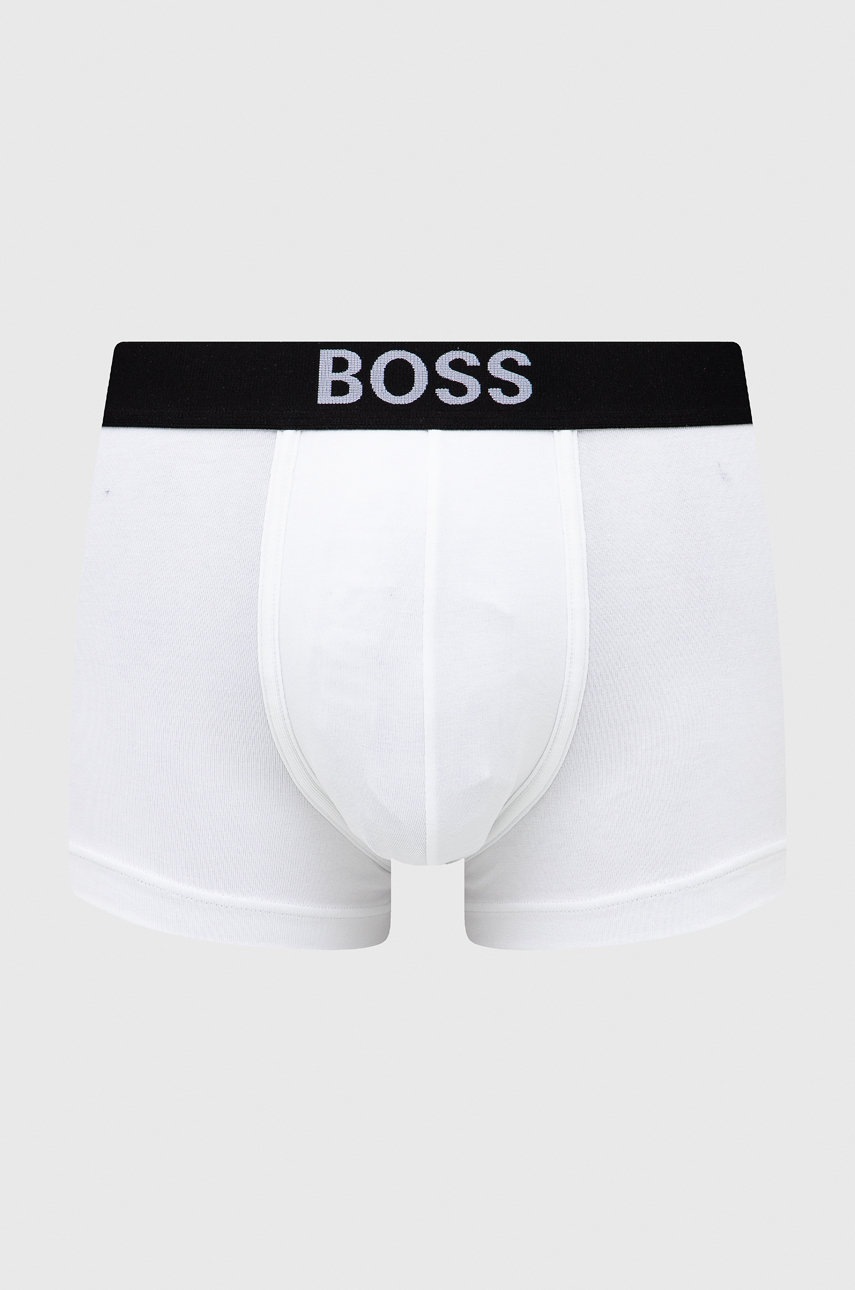 

Боксерки Boss мъжки в бяло, Бял
