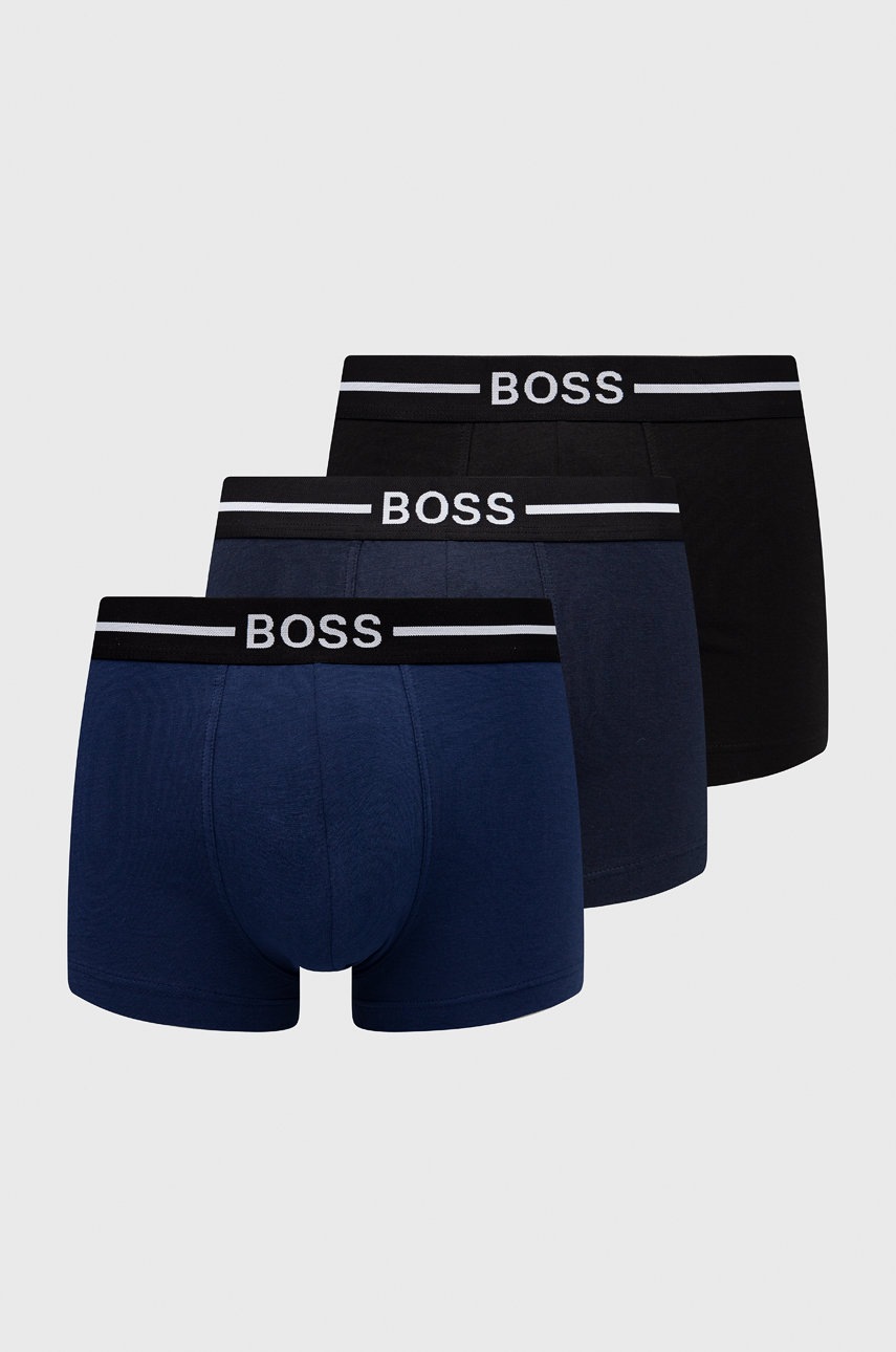 

Боксерки Boss мъжки в тъмносиньо, Тъмносин