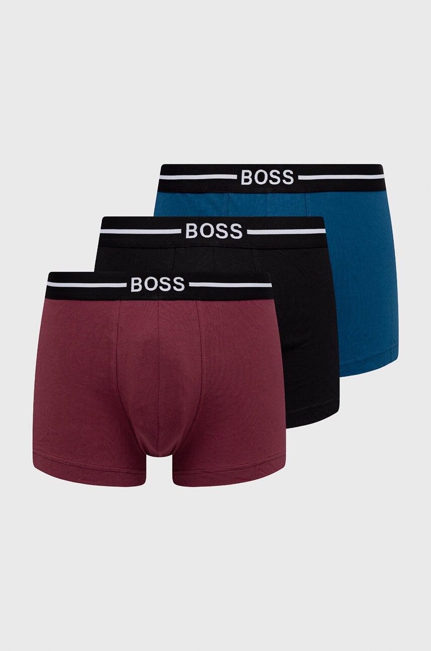 Boss boxeri barbati, culoarea bordo