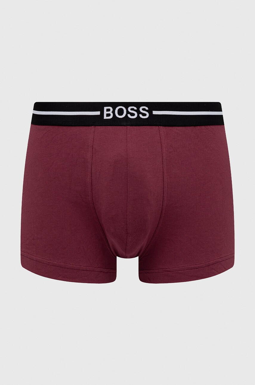 

Боксеры BOSS мужские цвет бордовый