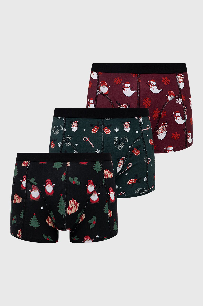 Produkt by jack & jones boxeri (3-pack) culoarea negru