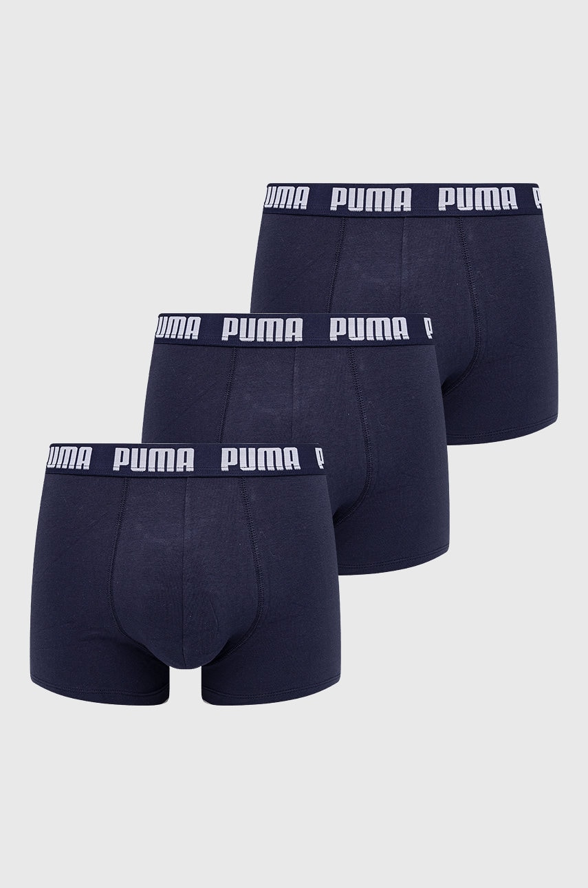 Puma Bokserki (3-pack) męskie kolor granatowy