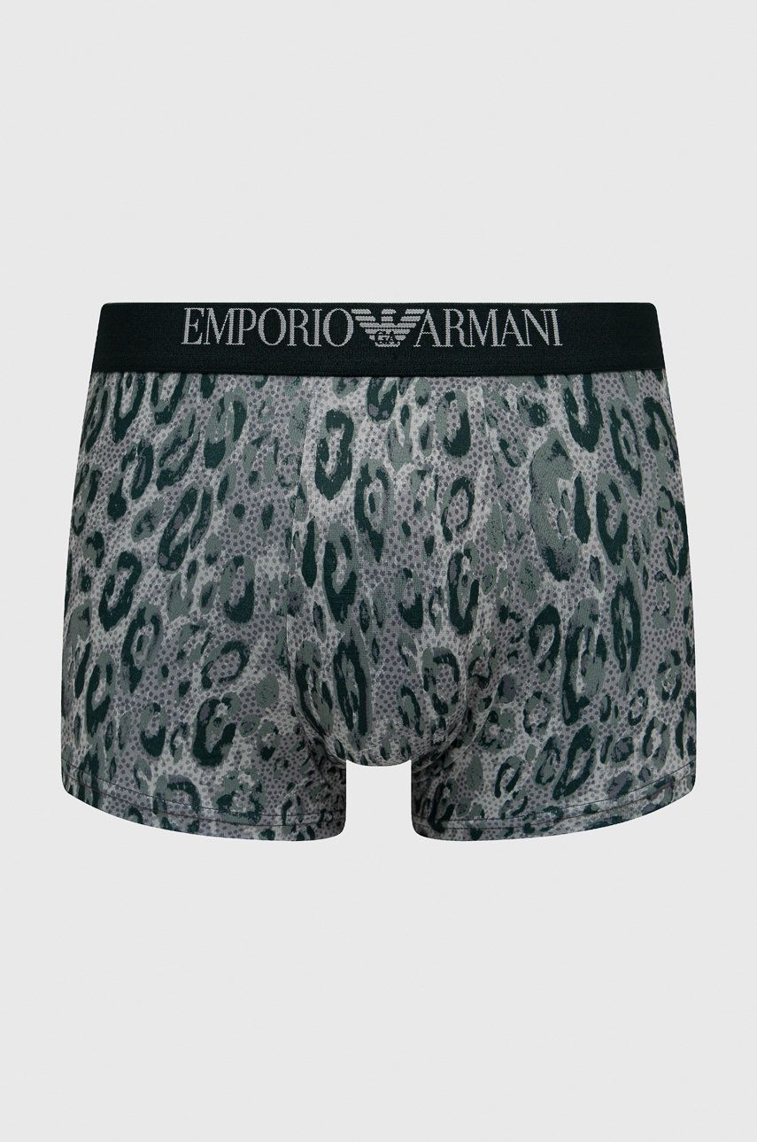 Emporio Armani Underwear Boxeri bărbați, culoarea verde answear imagine noua