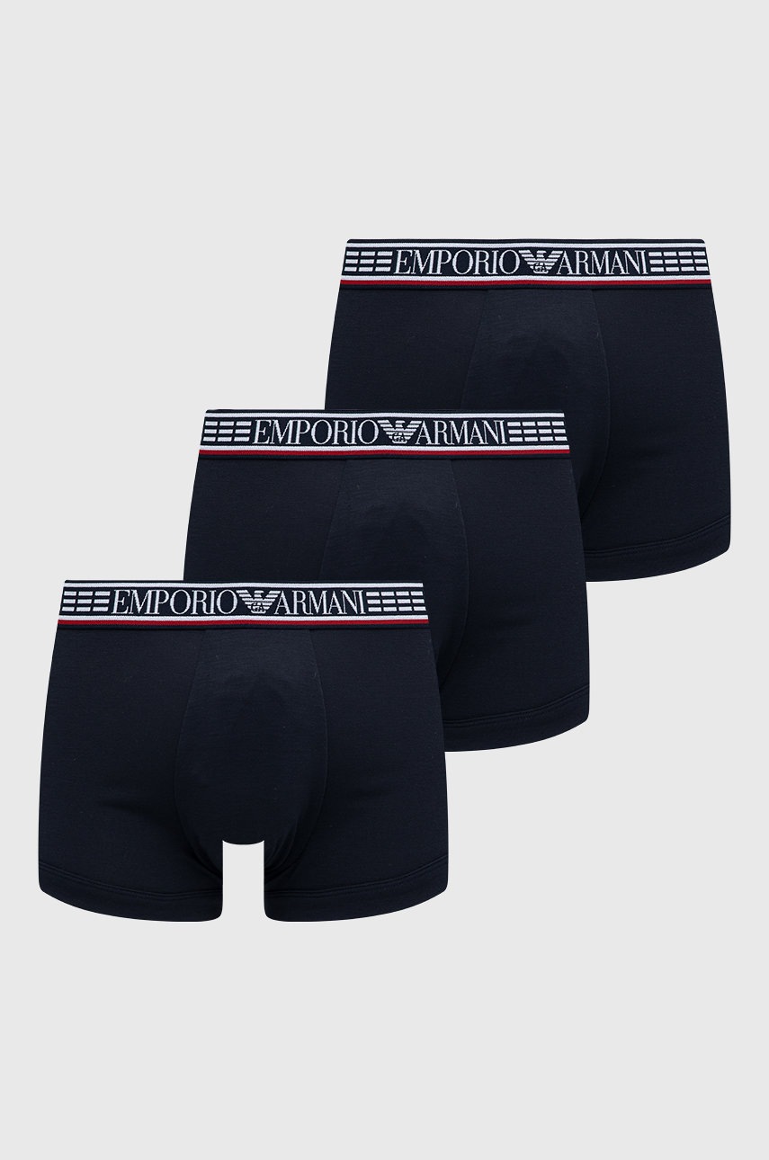 

Боксерки Emporio Armani Underwear мъжки в тъмносиньо, Тъмносин