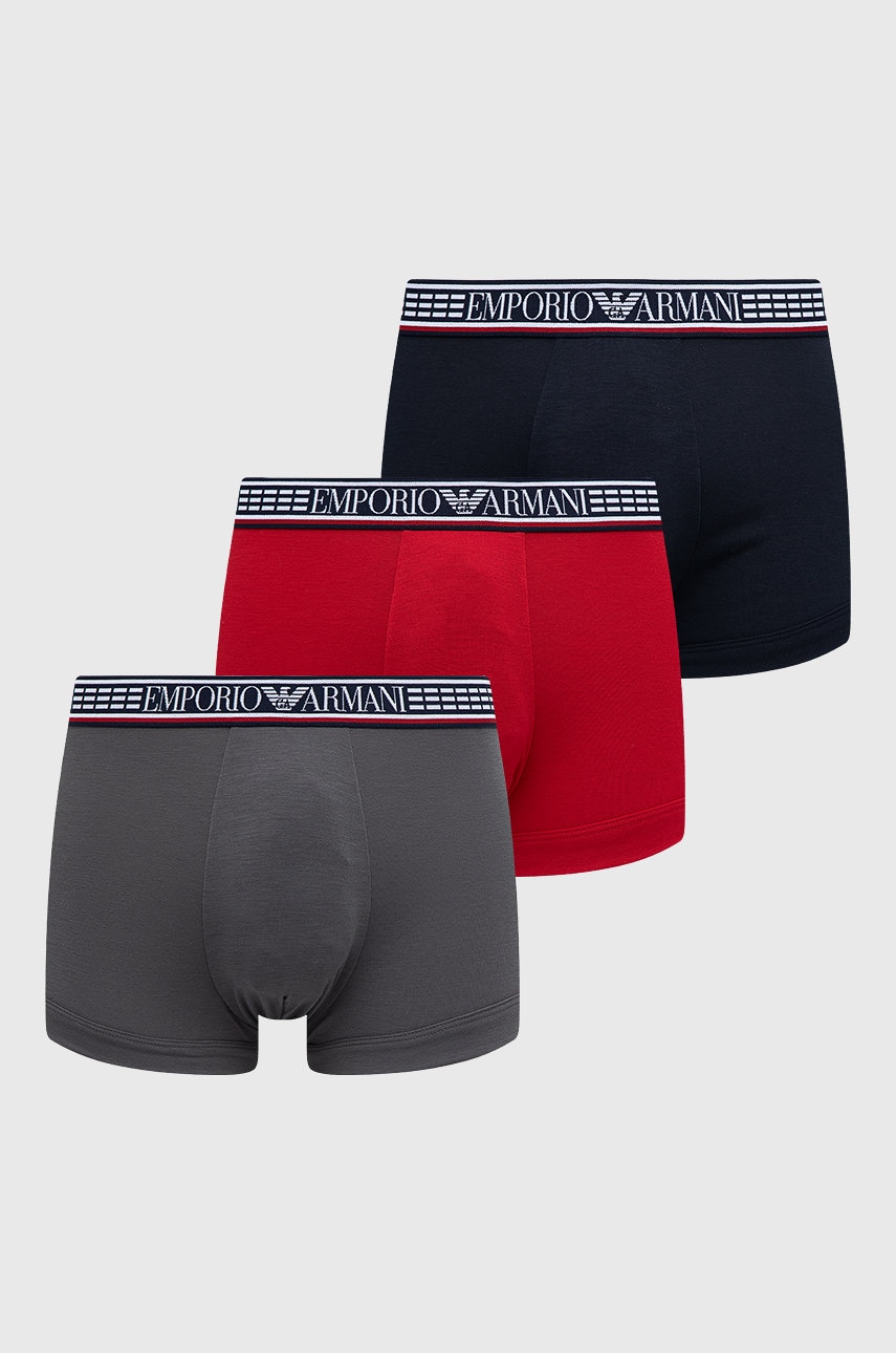

Боксерки Emporio Armani Underwear мъжки в тъмносиньо, Тъмносин