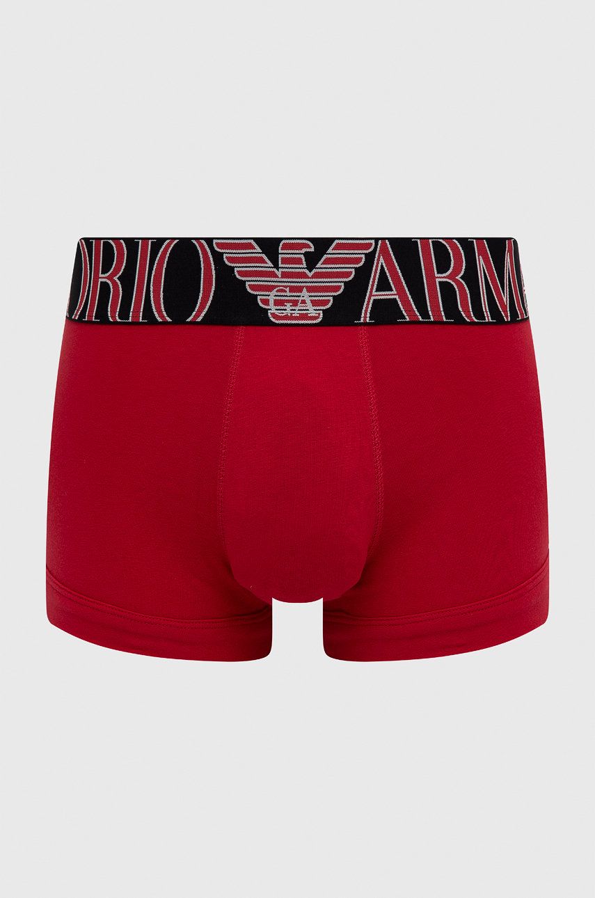 Emporio Armani Underwear Boxeri bărbați, culoarea rosu answear imagine noua
