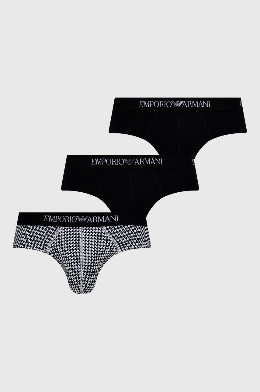 

Слипове Emporio Armani Underwear мъжки в черно, Черен