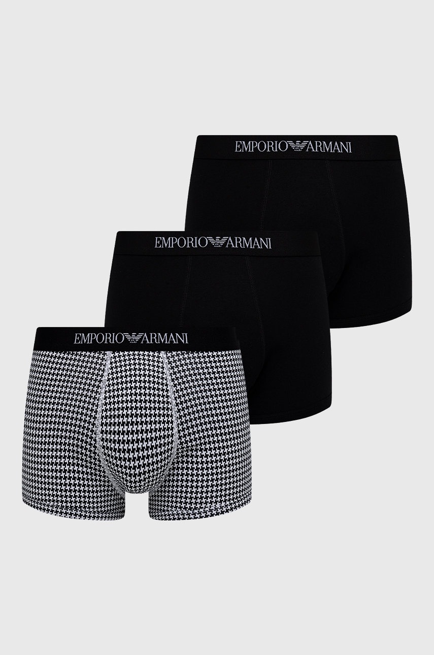

Боксерки Emporio Armani Underwear мъжки в черно, Черен