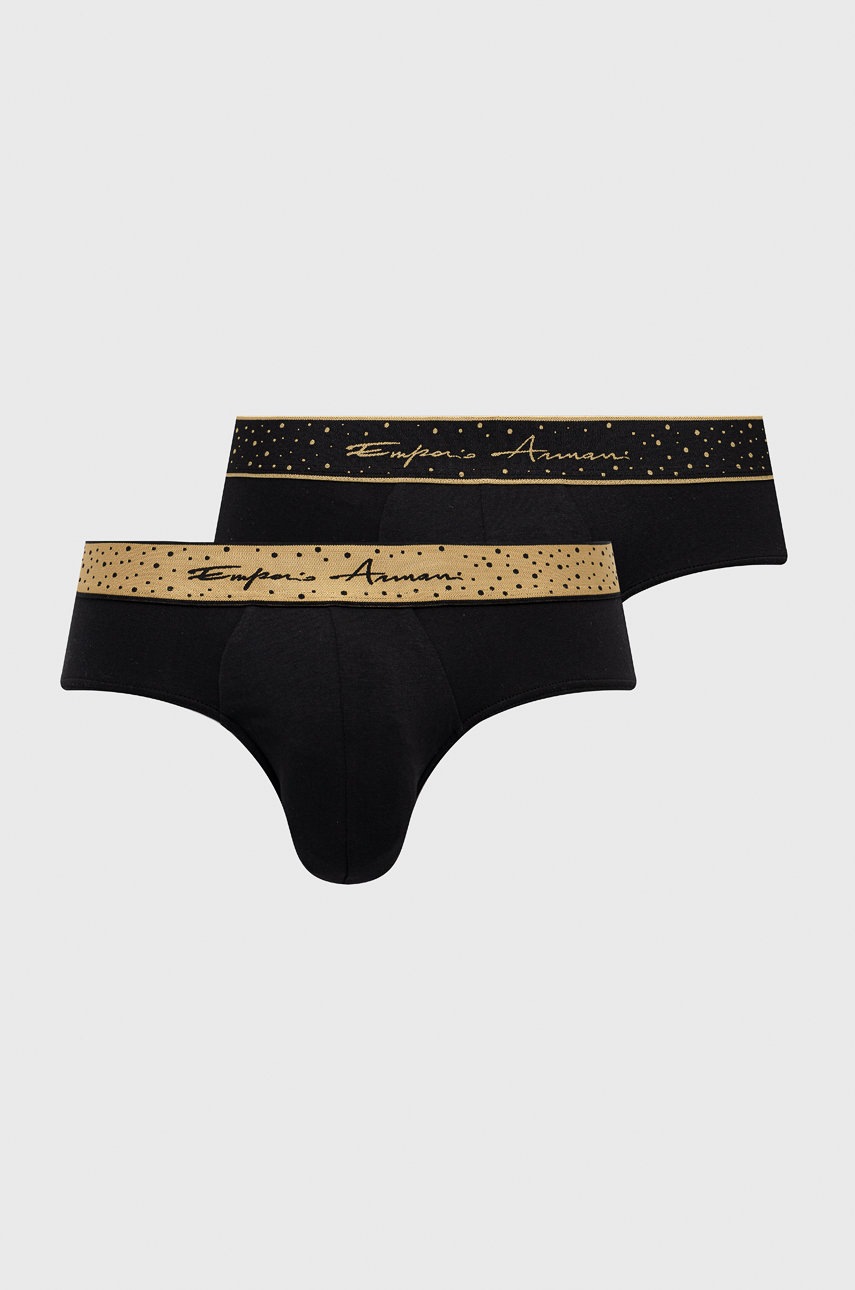 

Слипове Emporio Armani Underwear мъжки в черно, Черен