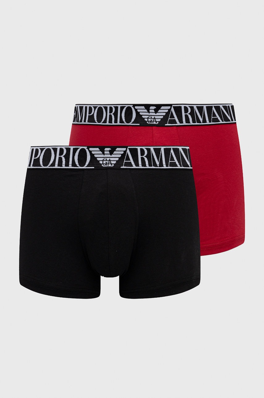 

Emporio Armani Underwear - Боксерки (2 чифта), Черен