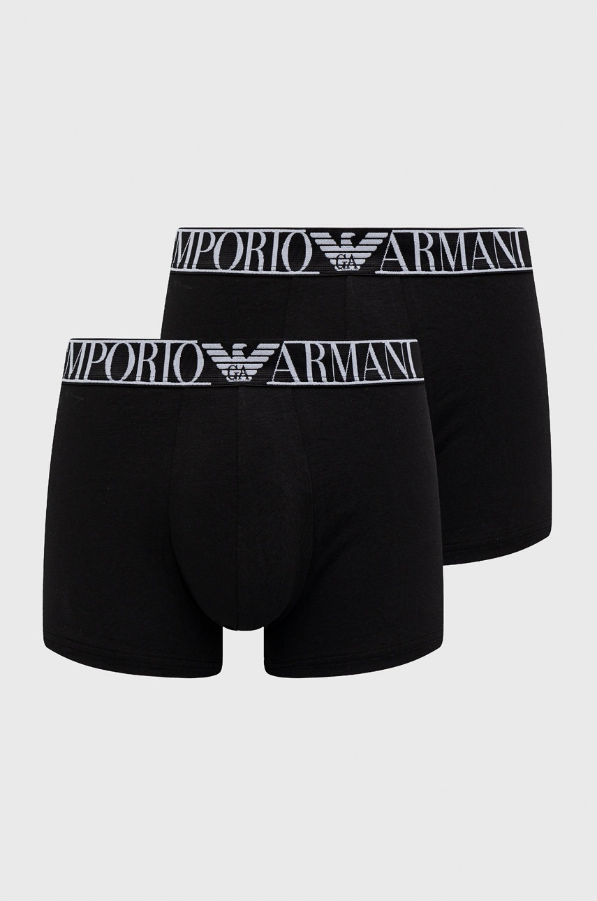 

Боксерки Emporio Armani Underwear мъжки в черно, Черен