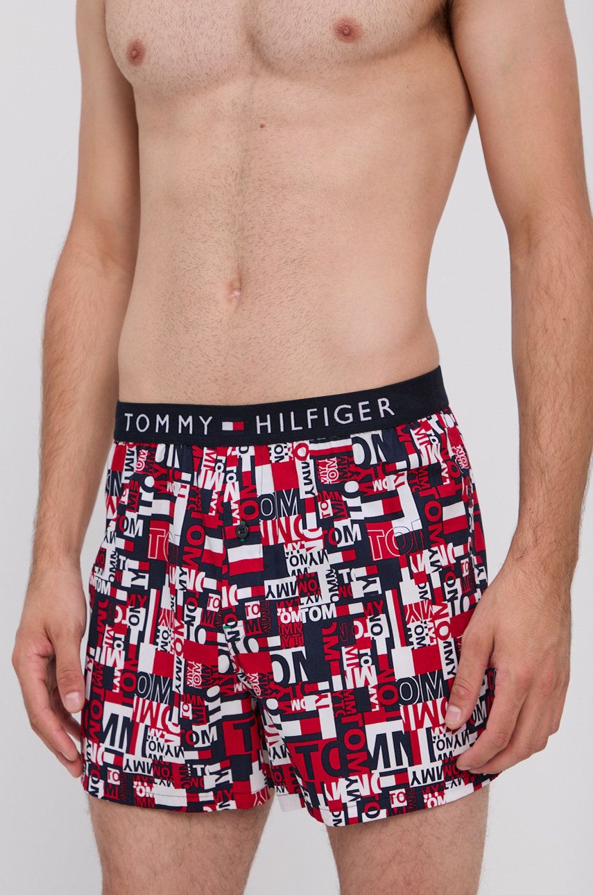 

Боксерки Tommy Hilfiger мъжки в червено, Червен