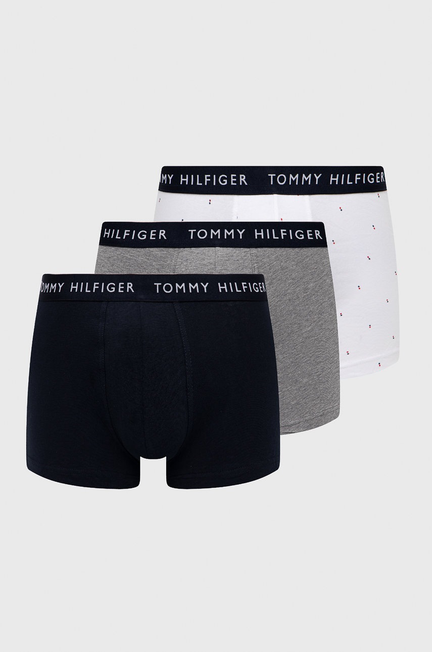 

Боксерки Tommy Hilfiger (3 чифта) мъжки в черно, Черен