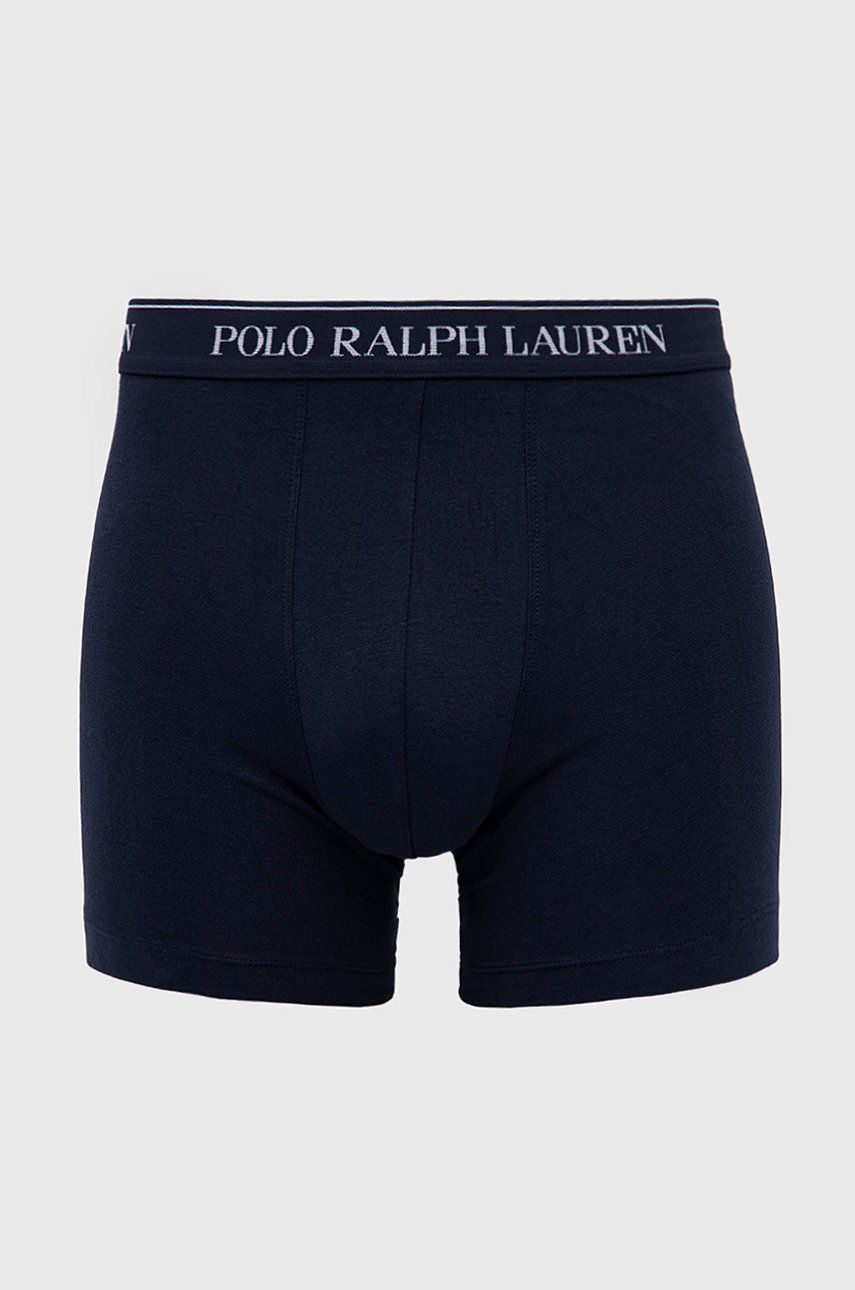Boxerky Polo Ralph Lauren pánské, tmavomodrá barva - námořnická modř -  95% Bavlna