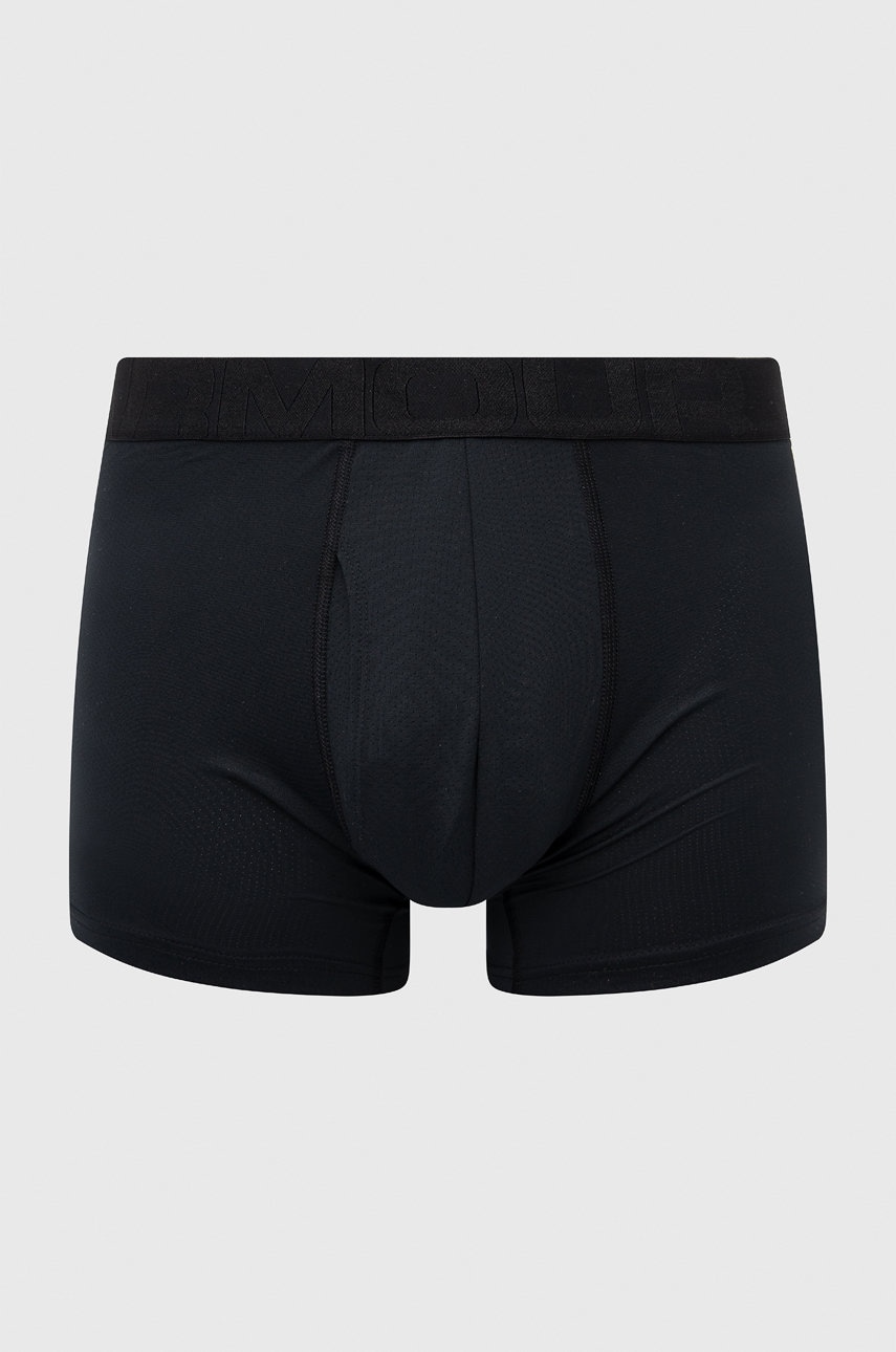 Boxerky Under Armour 1363623 pánské, černá barva - černá -  8% Elastan