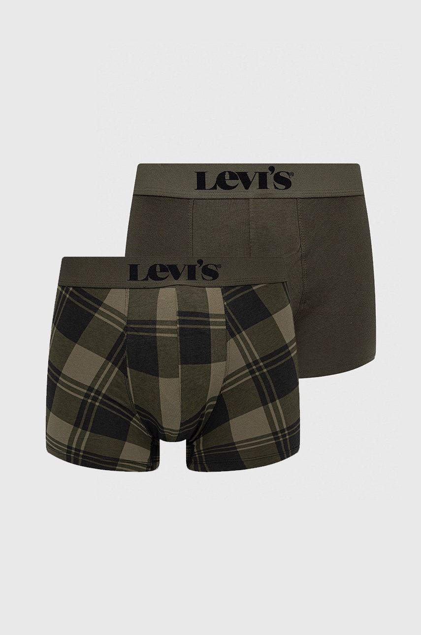 

Боксерки Levi' мъжки в зелено, Зелен