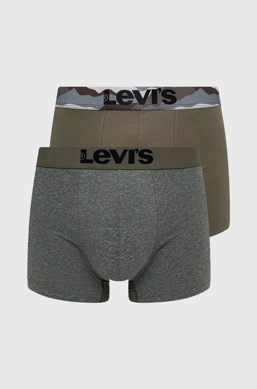 

Боксерки Levi' мъжки в зелено, Зелен