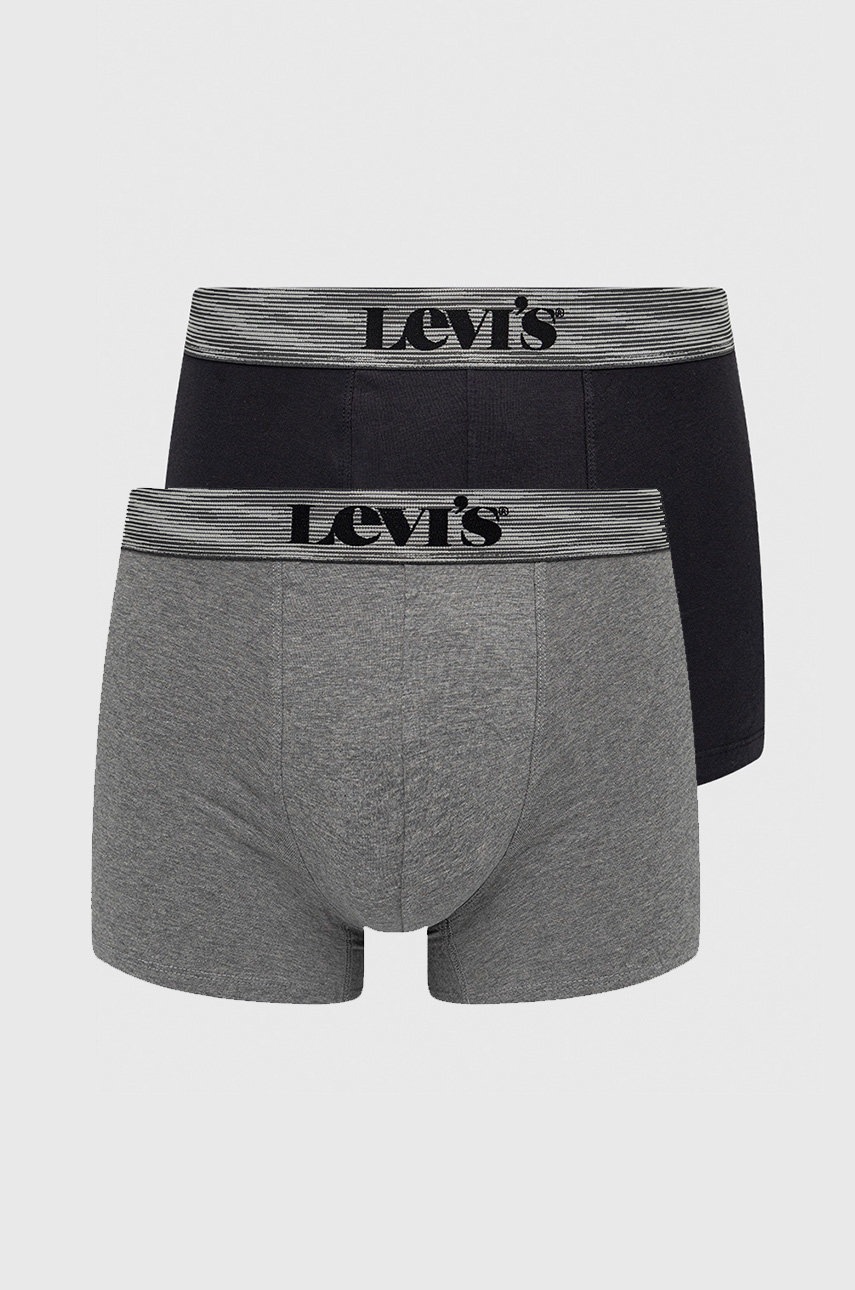 

Боксерки Levi' мъжки в черно, Черен