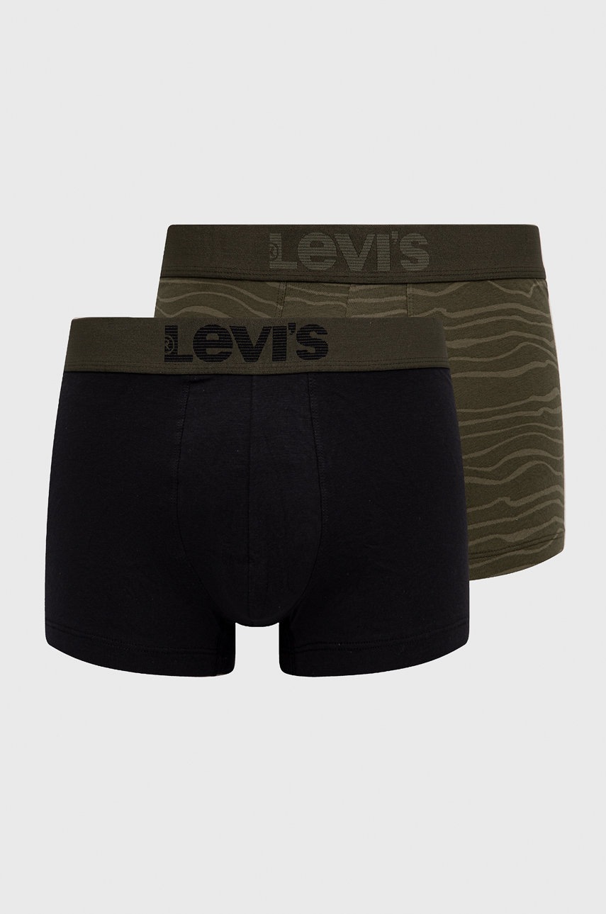 

Боксерки Levi' мъжки в зелено, Зелен