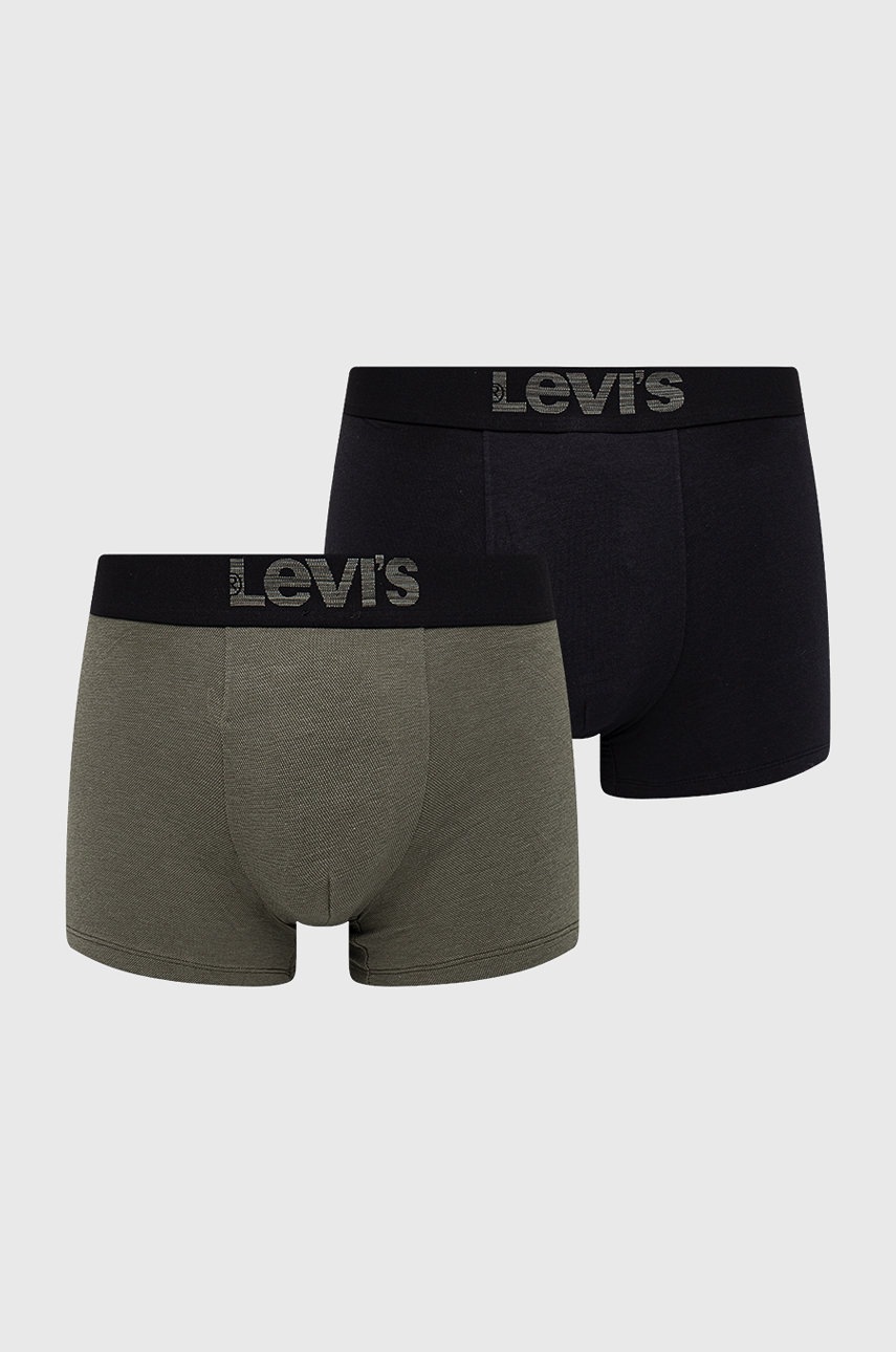 

Боксерки Levi' мъжки в зелено, Зелен