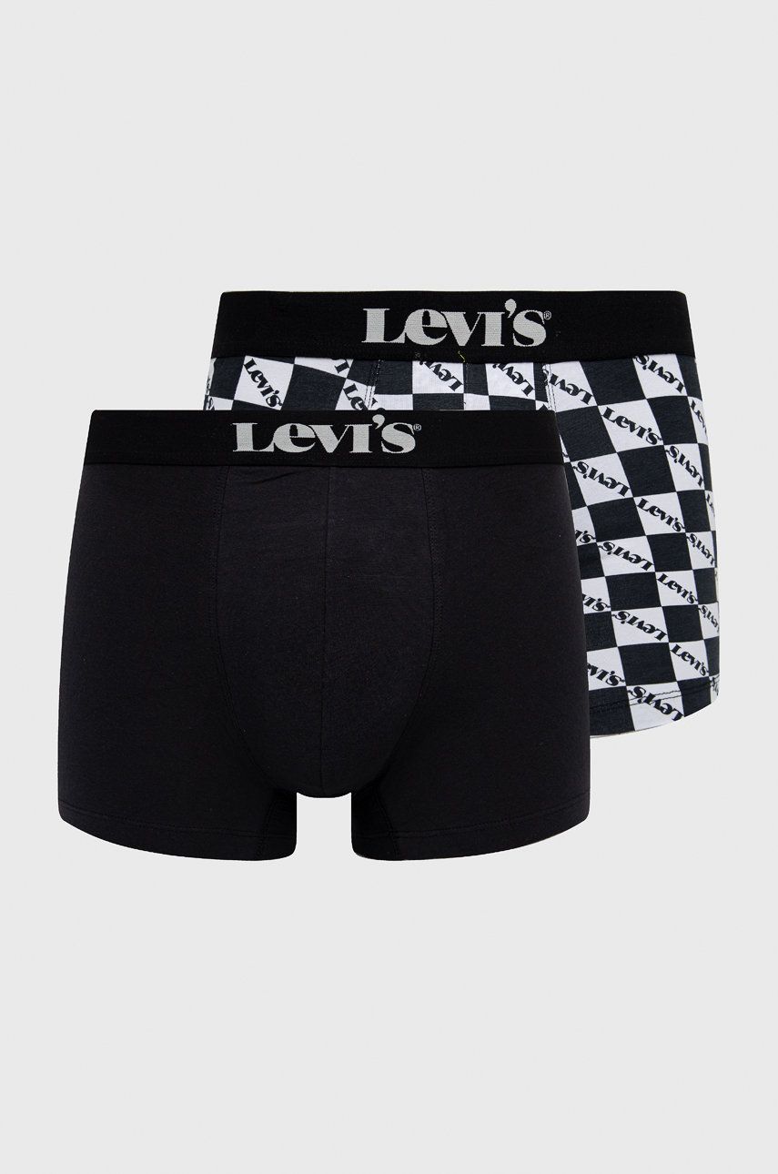 Levi’s Boxeri bărbați, culoarea negru answear.ro
