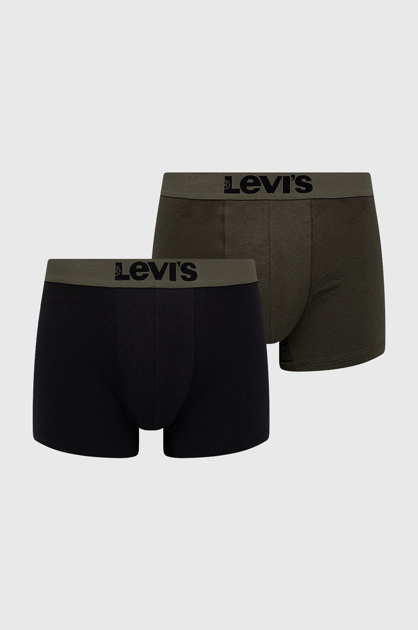 

Боксерки Levi' мъжки в зелено, Зелен