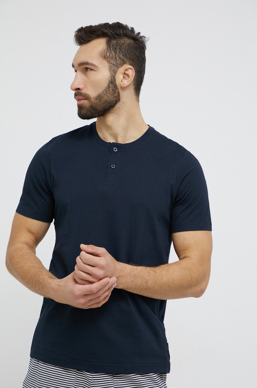 

Пижама Marc O'Polo цвет синий гладкая