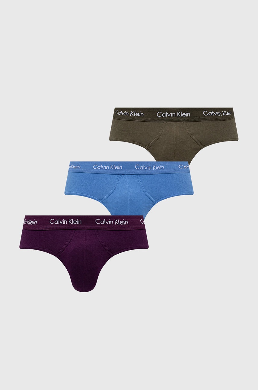 

Calvin Klein Underwear - Слипове (3 чифта), Зелен