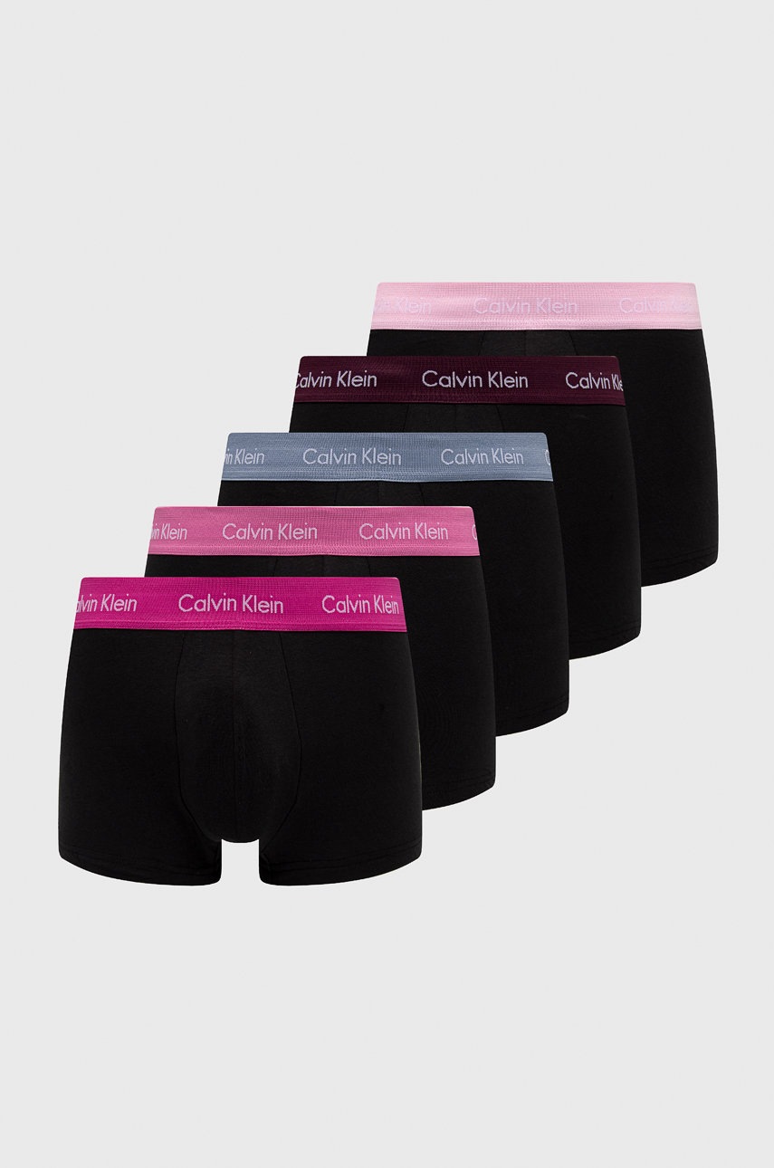 

Боксерки Calvin Klein Underwear (5 чифта) в черно, Черен