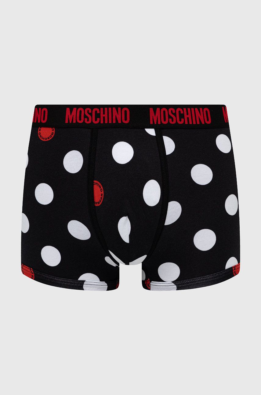 Moschino Underwear Bokserki męskie kolor czarny