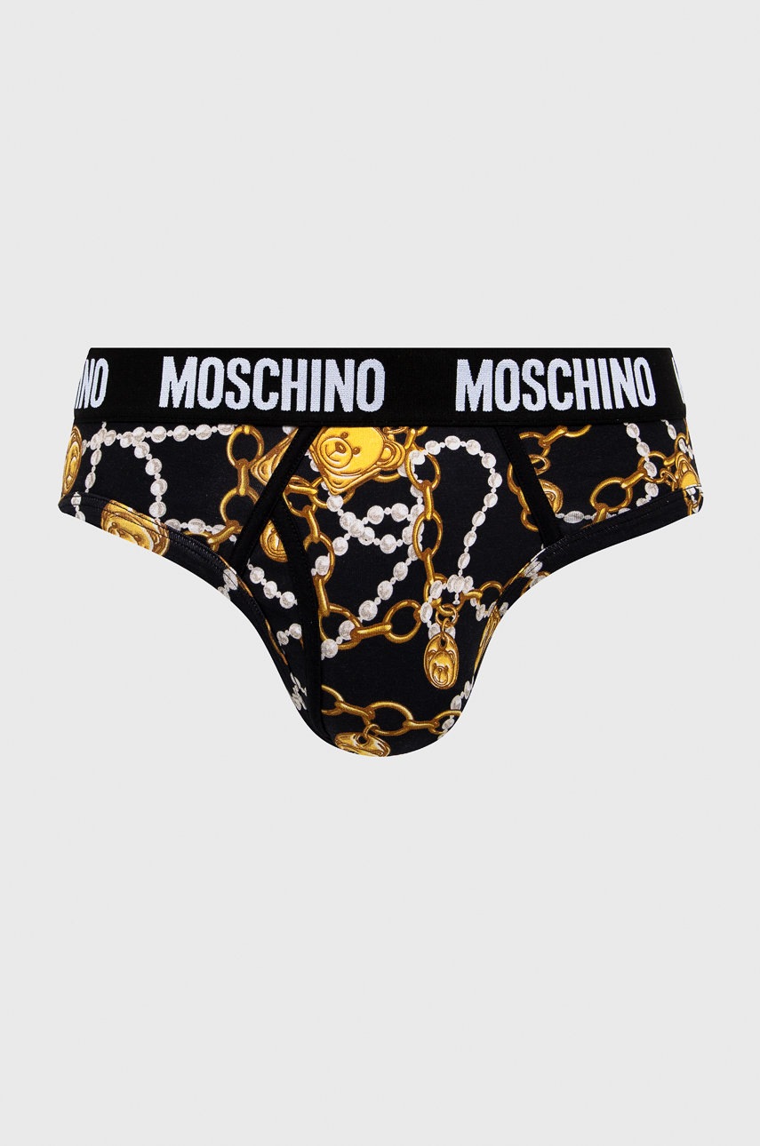 Moschino Underwear Slipy męskie kolor czarny