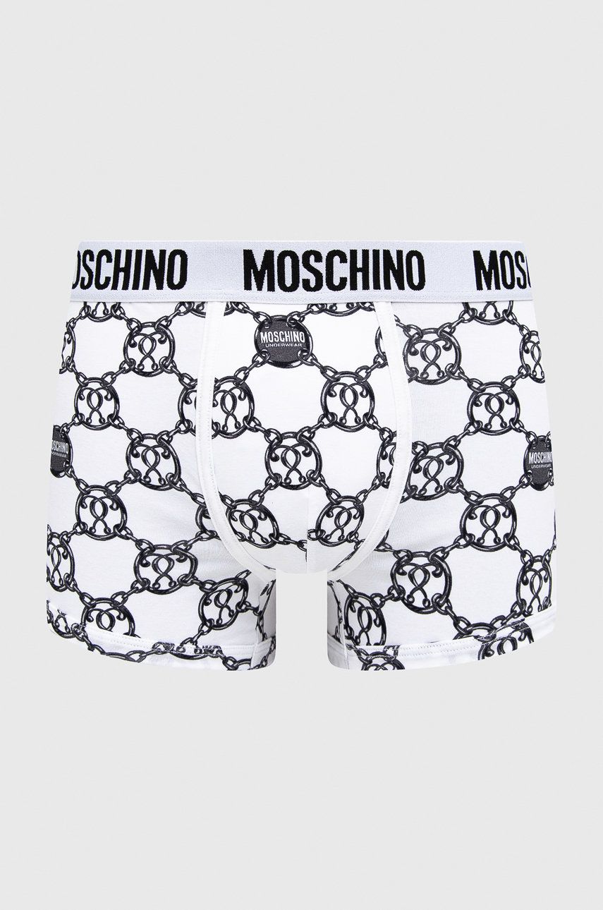Moschino Underwear Bokserki męskie kolor biały