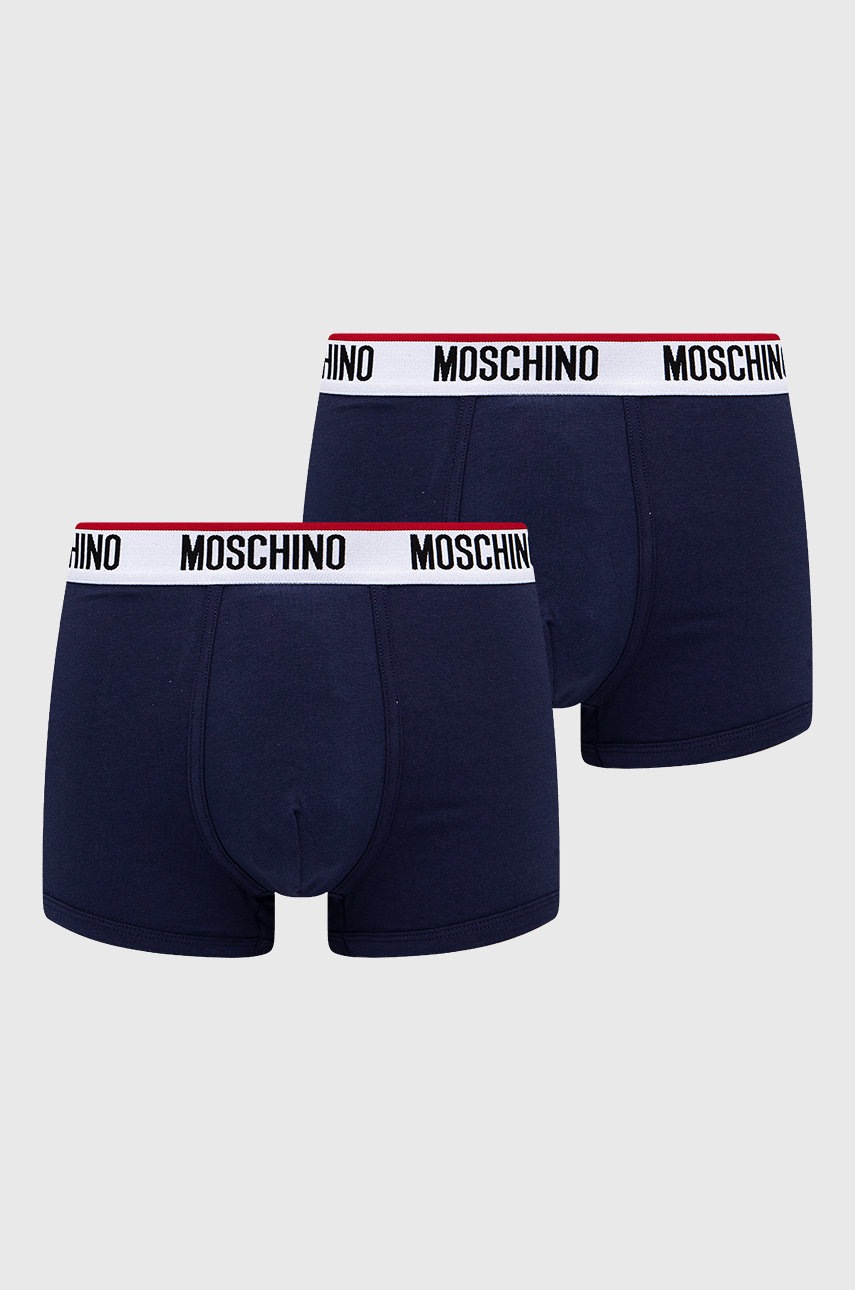 

Боксерки Moschino Underwear мъжки в тъмносиньо, Тъмносин