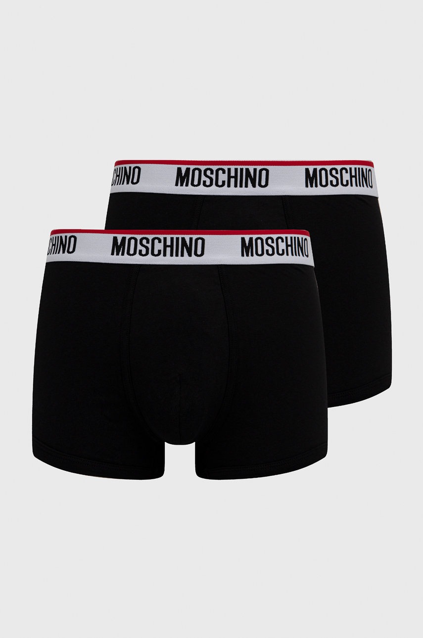 

Боксерки Moschino Underwear мъжки в черно, Черен