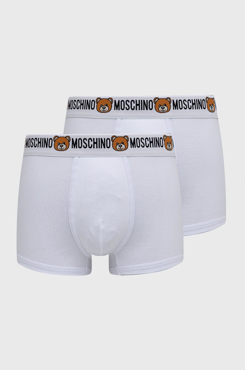 Prost materne Bucura Moschino Underwear Boxeri bărbați, culoarea alb - Lenjerie intima: Lenjeri dama, Chiloti barbati, De corp Prost materne Bucura Moschino Underwear Boxeri bărbați, culoarea alb - Lenjerie intima: Lenjeri dama, Chiloti barbati, De corp