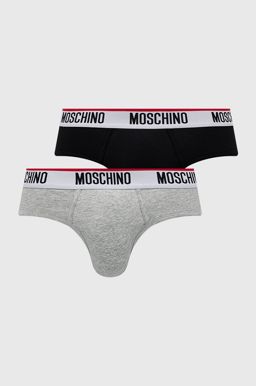 

Слипове Moschino Underwear мъжки в сиво, Сив