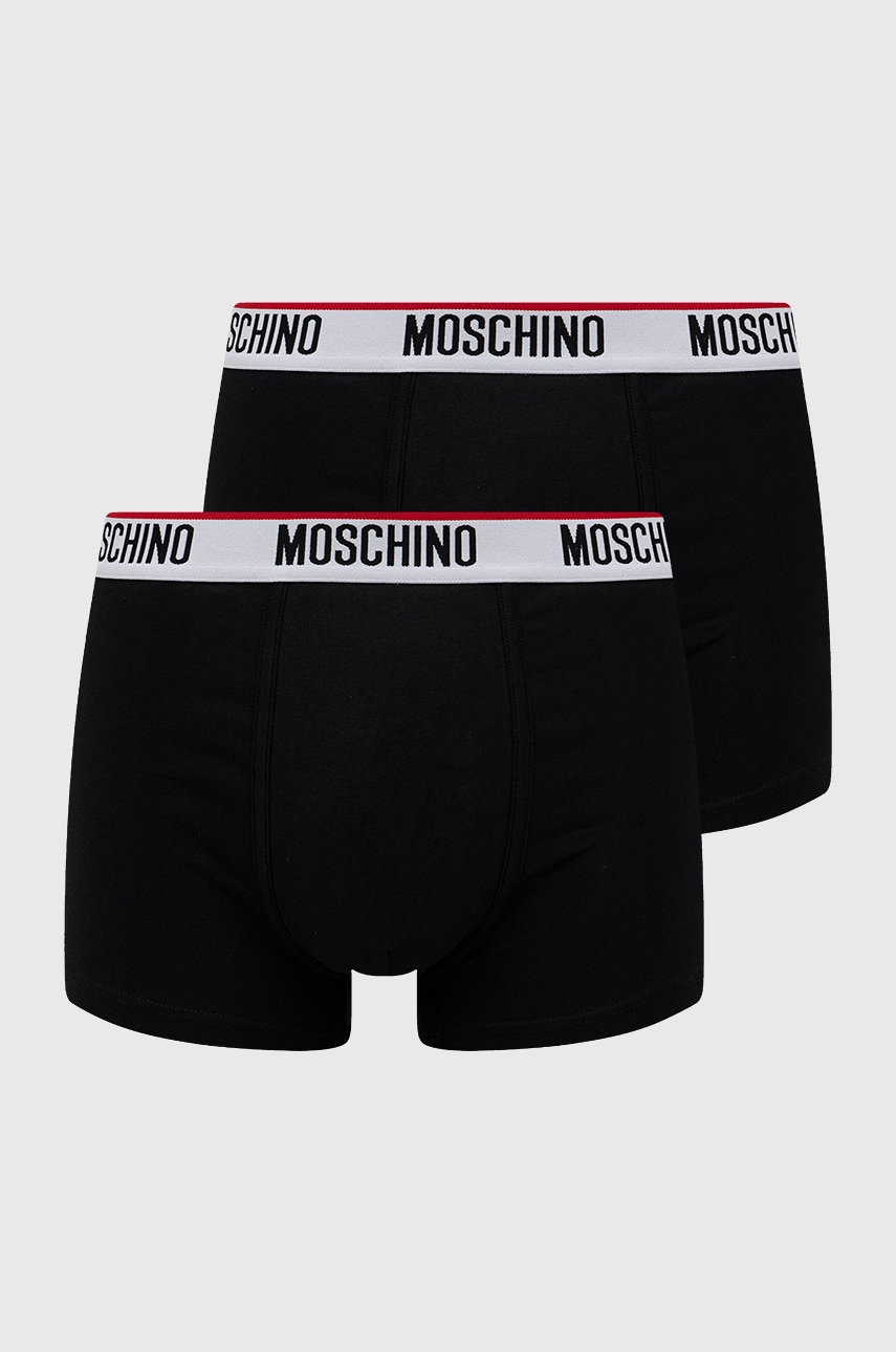

Боксерки Moschino Underwear мъжки в черно, Черен