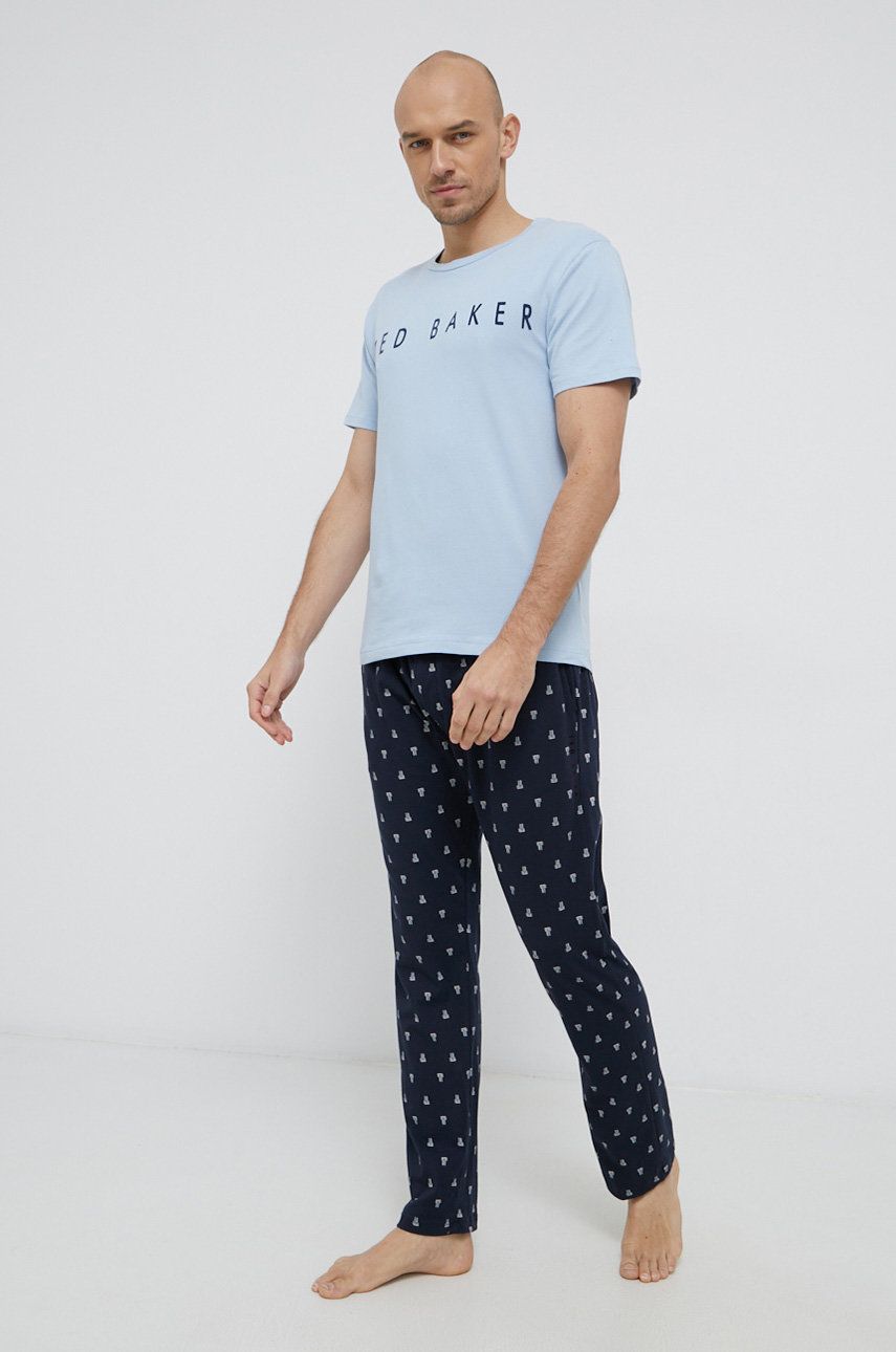 Ted Baker Compleu pijama neted answear.ro imagine 2022 reducere