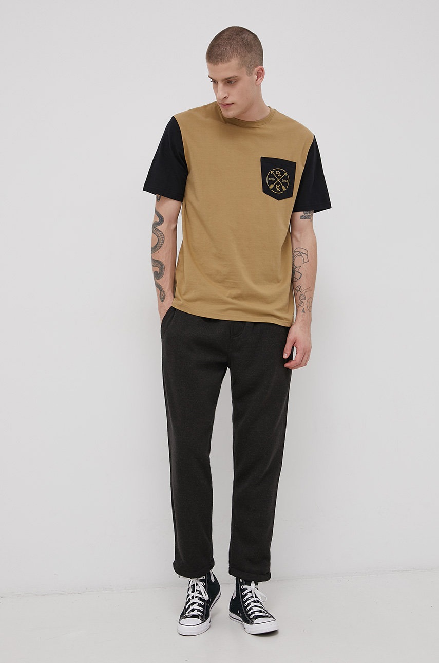 

Брюки Billabong мужские цвет чёрный гладкие