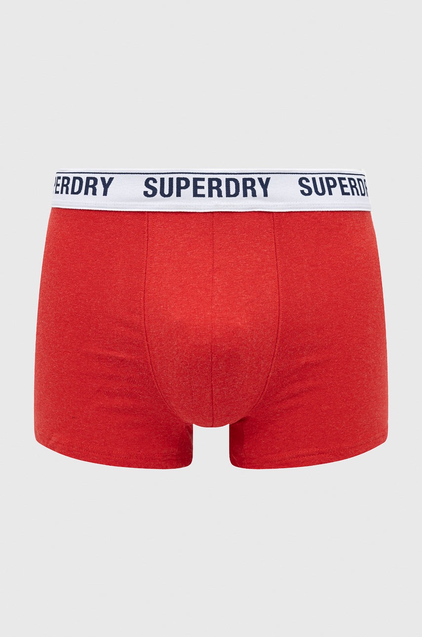 

Боксерки Superdry мъжко в червено, Червен