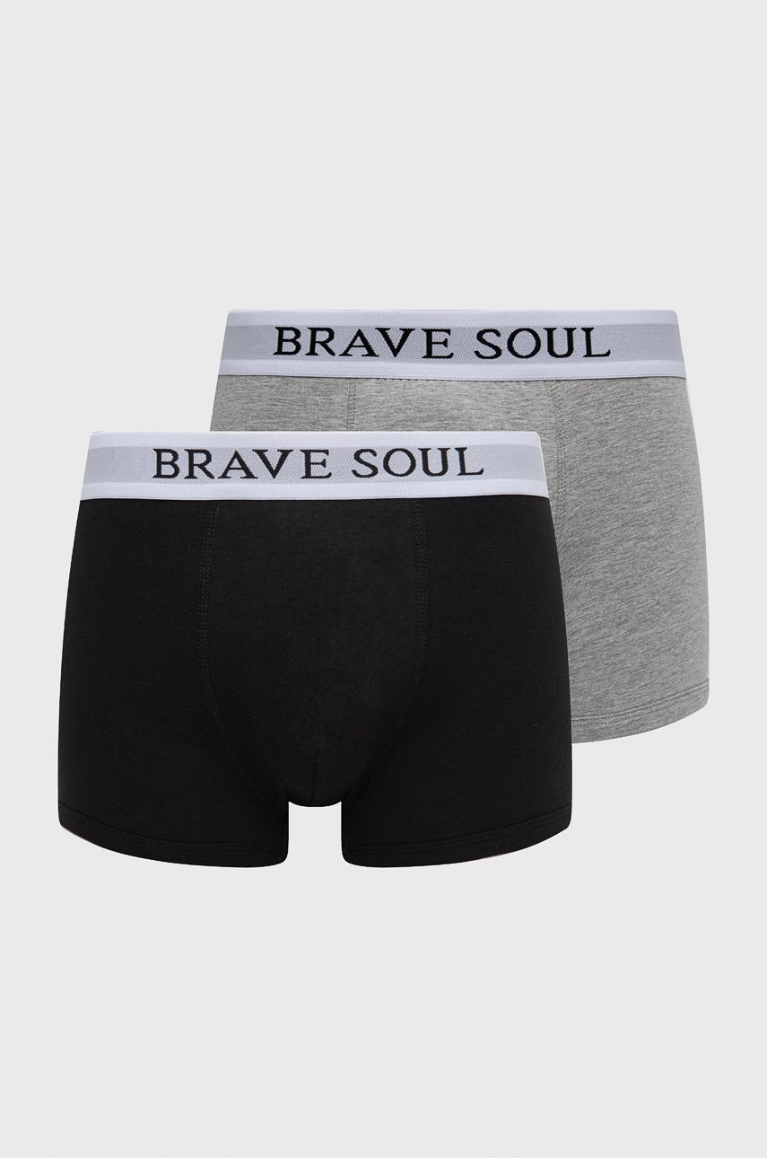 

Боксерки Brave Soul мъжки в черно, Черен