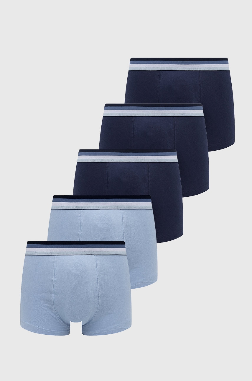 Brave soul boxeri (5-pack) bărbați, culoarea albastru marin